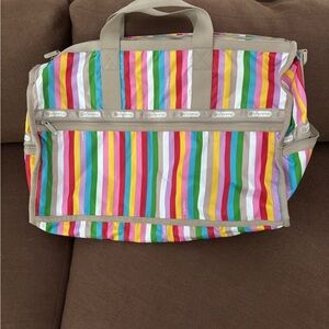 LeSportSac Rainbow Duffle - Never Used. 20x14
